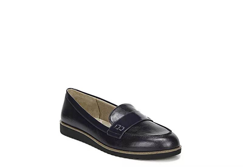 Lifestride Womens Zee Loafer - Navy 1 Lifestride Womens Zee Loafer - Navy