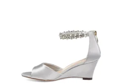 Journee Collection Womens Connor Wedge Sandal - Grey -Rack Room Footwear Sales US 01 102218 03