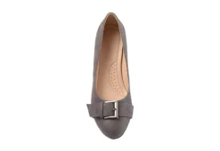 Journee Collection Womens Graysn Pump - Grey -Rack Room Footwear Sales US 01 102245 05