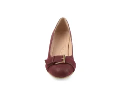 Journee Collection Womens Graysn Pump - Wine -Rack Room Footwear Sales US 01 102246 02