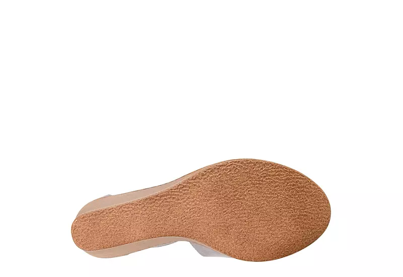 Journee Collection Womens Kedzie Wedge Sandal - Grey 7 Journee Collection Womens Kedzie Wedge Sandal - Grey - Image 7