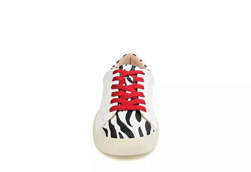Journee Collection Womens Erica Sneaker - Zebra 3 Journee Collection Womens Erica Sneaker - Zebra - Image 3