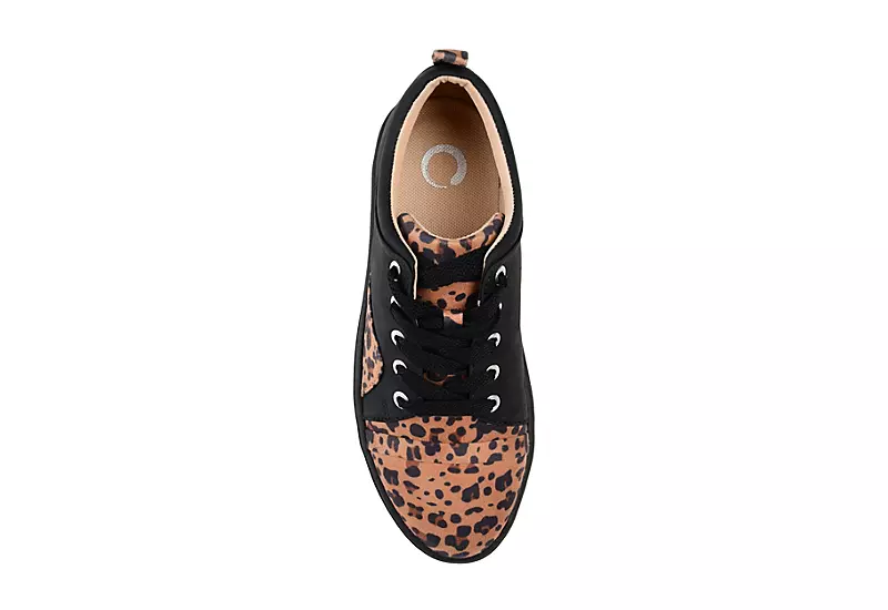 Journee Collection Womens Kyndra Sneaker - Leopard 6 Journee Collection Womens Kyndra Sneaker - Leopard - Image 6