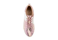 Journee Collection Womens Raaye Sneaker - Pink -Rack Room Footwear Sales US 01 103191 05