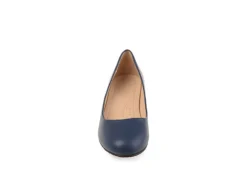 Journee Collection Womens Saar Pump - Navy 9 Journee Collection Womens Saar Pump - Navy -Rack Room Footwear Sales US 01 103356 02