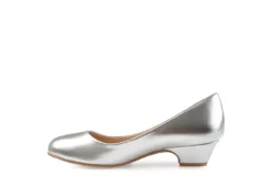 Journee Collection Womens Saar Pump - Silver -Rack Room Footwear Sales US 01 103359 03