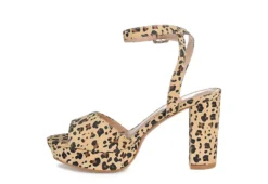 Journee Collection Womens Nairri Platform Sandal - Leopard -Rack Room Footwear Sales US 01 103510 03