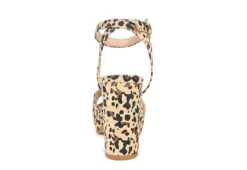 Journee Collection Womens Nairri Platform Sandal - Leopard -Rack Room Footwear Sales US 01 103510 04