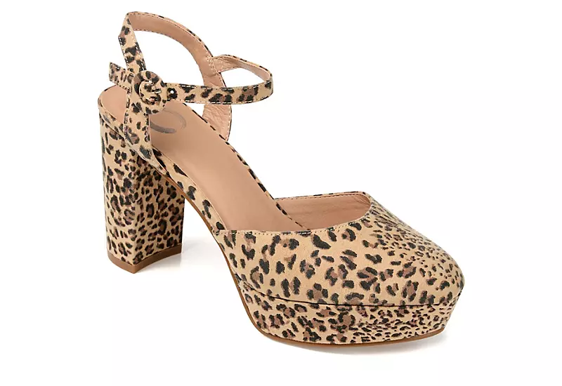 Journee Collection Womens Roslynn Platform Pump - Leopard 1 Journee Collection Womens Roslynn Platform Pump - Leopard