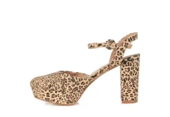 Journee Collection Womens Roslynn Platform Pump - Leopard 10 Journee Collection Womens Roslynn Platform Pump - Leopard -Rack Room Footwear Sales US 01 103526 03