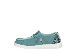 Heydude Womens Wendy Slip On Sneaker - Turquoise -Rack Room Footwear Sales US 01 103609 03