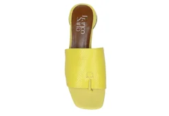 Franco Sarto Womens Loran Sandal - Lime -Rack Room Footwear Sales US 01 104495 05