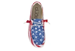 Heydude Womens Wendy Slip On Sneaker - Red -Rack Room Footwear Sales US 01 104700 05