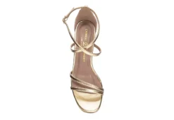 Chinese Laundry Womens Taryn Platform Sandal - Gold -Rack Room Footwear Sales US 01 104977 04