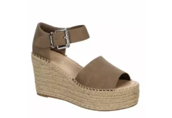 Michael By Michael Shannon Womens Giulia Wedge Sandal - Taupe