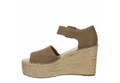 Michael By Michael Shannon Womens Giulia Wedge Sandal - Taupe -Rack Room Footwear Sales US 01 105204 03