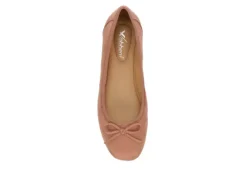 Xappeal Womens Lennon Flat - Pink -Rack Room Footwear Sales US 01 105252 05