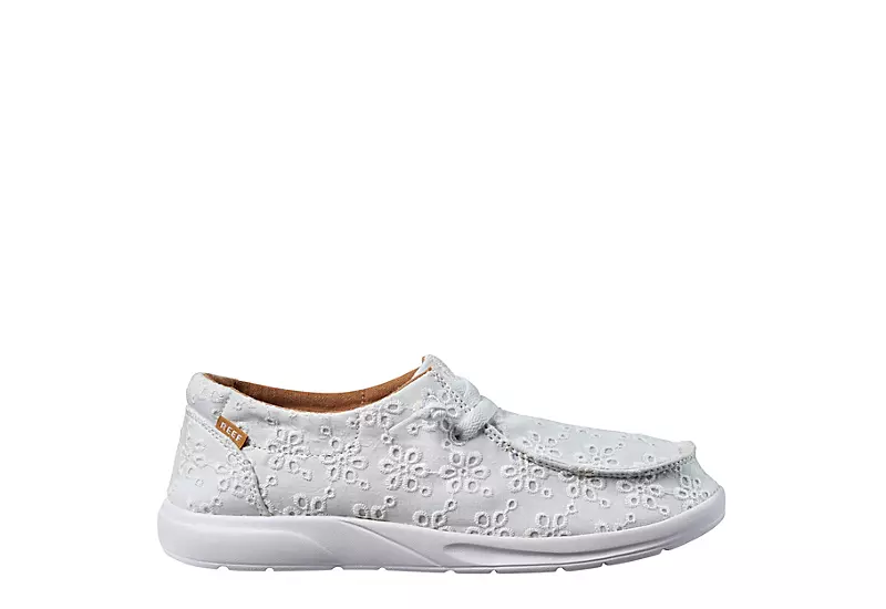 Reef Womens Cushion Coast Slip On Sneaker - White 2 Reef Womens Cushion Coast Slip On Sneaker - White - Image 2