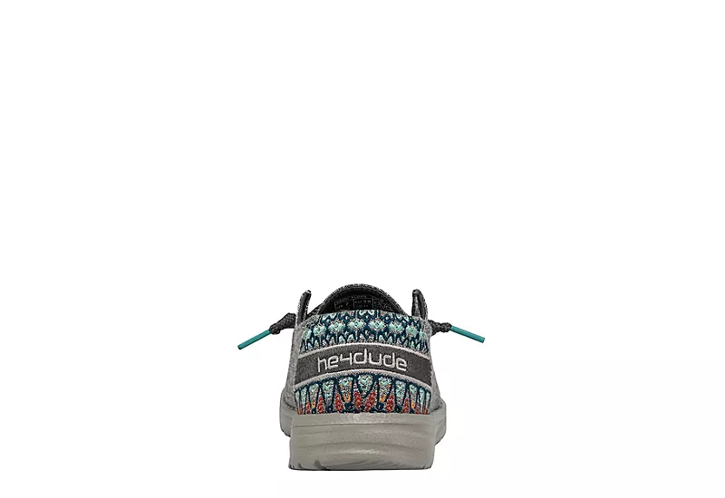 Heydude Womens Wendy Slip On Sneaker - Grey 4 Heydude Womens Wendy Slip On Sneaker - Grey - Image 4