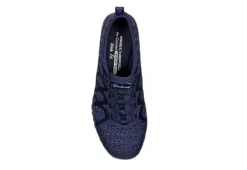Skechers Womens Breathe Easy Infi-knity Slip On Sneaker - Navy -Rack Room Footwear Sales US 01 105668 03