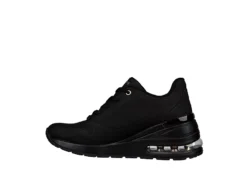 Skechers Womens Million Air Elevated Air Sneaker - Black -Rack Room Footwear Sales US 01 105671 02