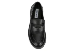 Steve Madden Womens Lawrence Loafer - Black -Rack Room Footwear Sales US 01 105703 05