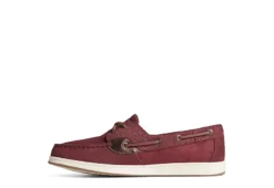 Sperry Womens Coastfish 2-eye Boat Shoe - Burgundy -Rack Room Footwear Sales US 01 105707 02