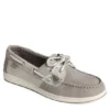 Sperry Womens Coastfish 2-eye Boat Shoe - Pale Grey