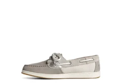 Sperry Womens Coastfish 2-eye Boat Shoe - Pale Grey -Rack Room Footwear Sales US 01 105709 02