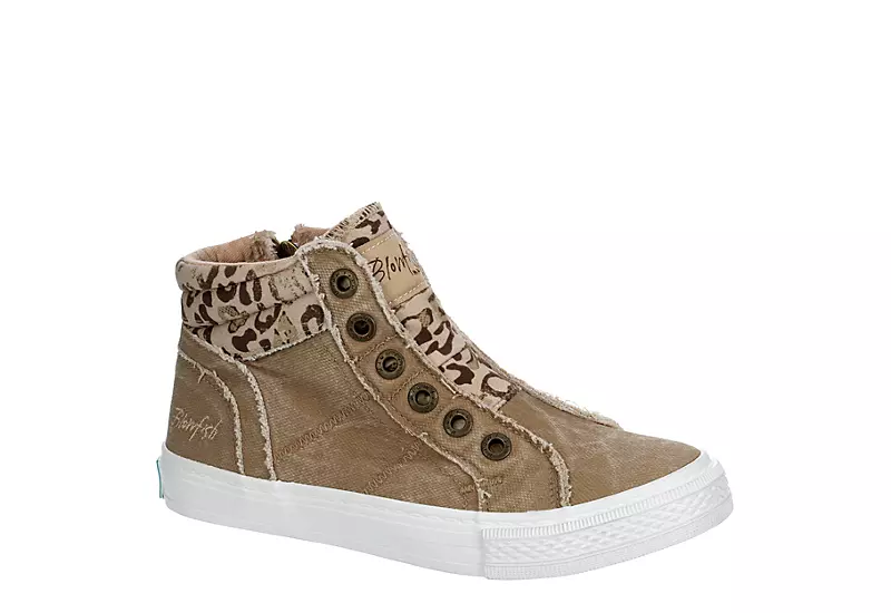 Blowfish Womens Kora High Top Sneaker - Taupe 1 Blowfish Womens Kora High Top Sneaker - Taupe