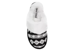 Minnetonka Womens Twyla Scuff Slipper - Black 12 Minnetonka Womens Twyla Scuff Slipper - Black -Rack Room Footwear Sales US 01 106047 05