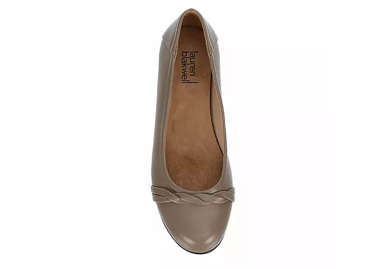 Lauren Blakwell Womens Eliana Flat - Taupe 6 Lauren Blakwell Womens Eliana Flat - Taupe - Image 6