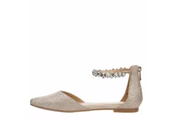 Michael By Michael Shannon Womens Alora Flat - Gold -Rack Room Footwear Sales US 01 106102 03