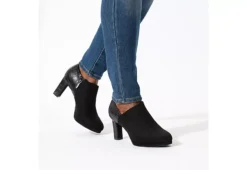 Xappeal Womens Ayla Bootie - Black -Rack Room Footwear Sales US 01 106116 06