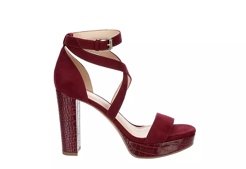 Limelight Womens Lainey Platform Sandal - Wine 2 Limelight Womens Lainey Platform Sandal - Wine - Image 2