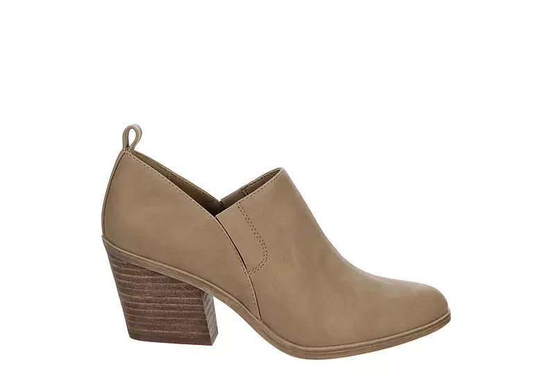Xappeal Womens Natalie Bootie - Taupe 2 Xappeal Womens Natalie Bootie - Taupe - Image 2