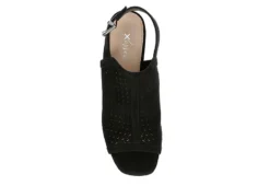 Xappeal Womens Zella Sandal - Black -Rack Room Footwear Sales US 01 106140 05