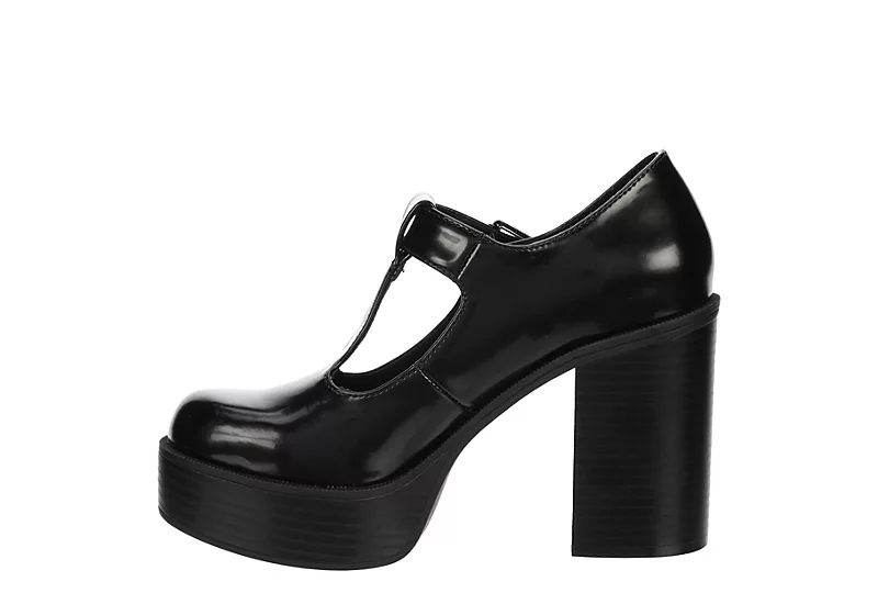 Madden Girl Womens Roony Platform Pump - Black 4 Madden Girl Womens Roony Platform Pump - Black - Image 4