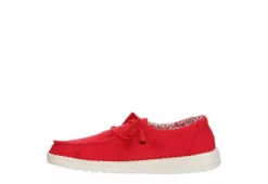 Heydude Womens Wendy Slip On Sneaker - Red -Rack Room Footwear Sales US 01 106161 03