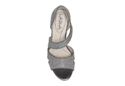 Lifestride Womens Mega Platform Sandal - Pewter -Rack Room Footwear Sales US 01 106179 05