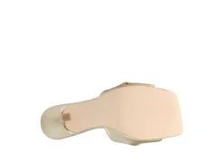 Marc Fisher Womens Daliot Slide Sandal - Gold -Rack Room Footwear Sales US 01 106237 04