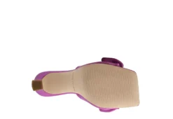 Marc Fisher Womens Demar Slide Sandal - Bright Pink -Rack Room Footwear Sales US 01 106242 04