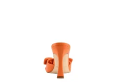 Marc Fisher Womens Demar Slide Sandal - Orange -Rack Room Footwear Sales US 01 106243 02