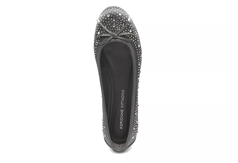 Adrienne Vittadini Womens Cathi Flat - Pewter 3 Adrienne Vittadini Womens Cathi Flat - Pewter - Image 3