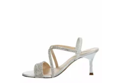 N By Nina Womens Lourdes Sandal - Silver -Rack Room Footwear Sales US 01 106400 03