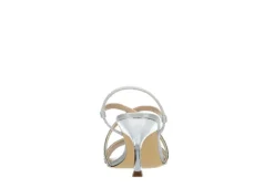 N By Nina Womens Lourdes Sandal - Silver -Rack Room Footwear Sales US 01 106400 04