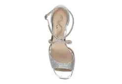 N By Nina Womens Dorean Sandal - Silver -Rack Room Footwear Sales US 01 106402 05