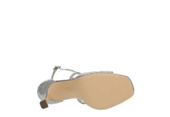 N By Nina Womens Dorean Sandal - Silver -Rack Room Footwear Sales US 01 106402 06