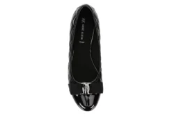 Ak Anne Klein Womens Gianna-q Flat - Black -Rack Room Footwear Sales US 01 106419 05