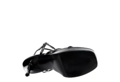 Xappeal Womens Meghan Platform Sandal - Black -Rack Room Footwear Sales US 01 106536 06